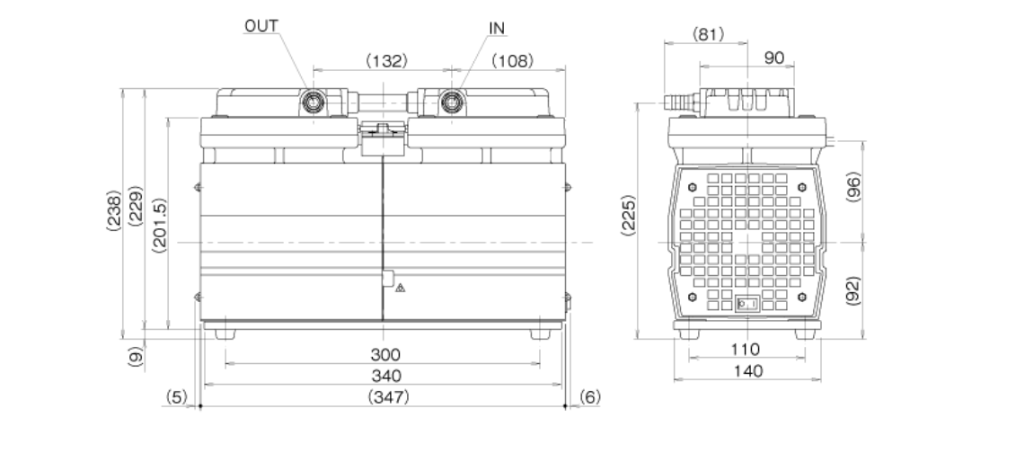 DA-60D dimension